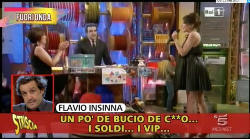 flavio insinna e il fuorionda 15