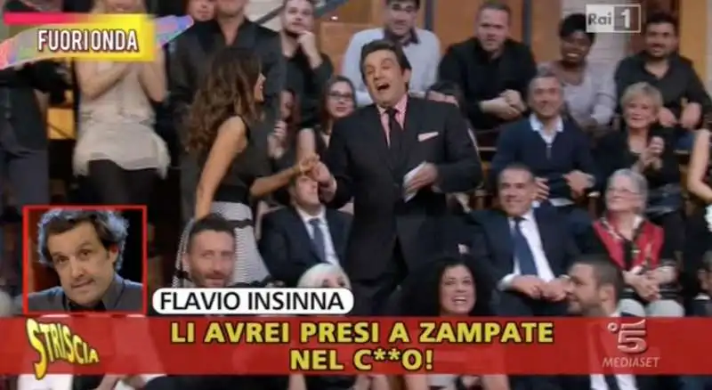 flavio insinna e il fuorionda  6