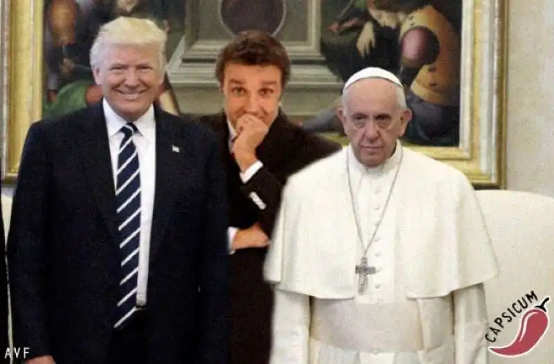 FLAVIO INSINNA TRUMP BERGOGLIO