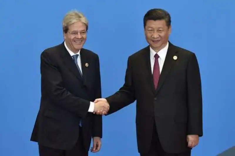 GENTILONI XI JINPING