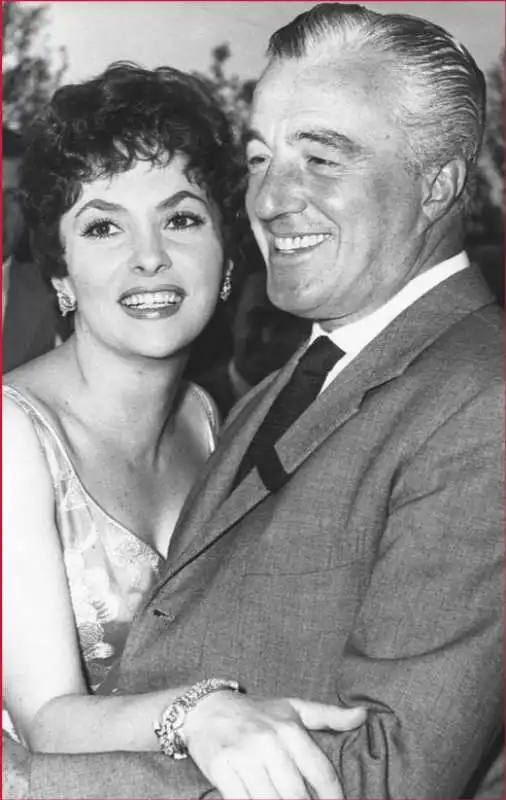 gina lollobrigida e vittorio de sica