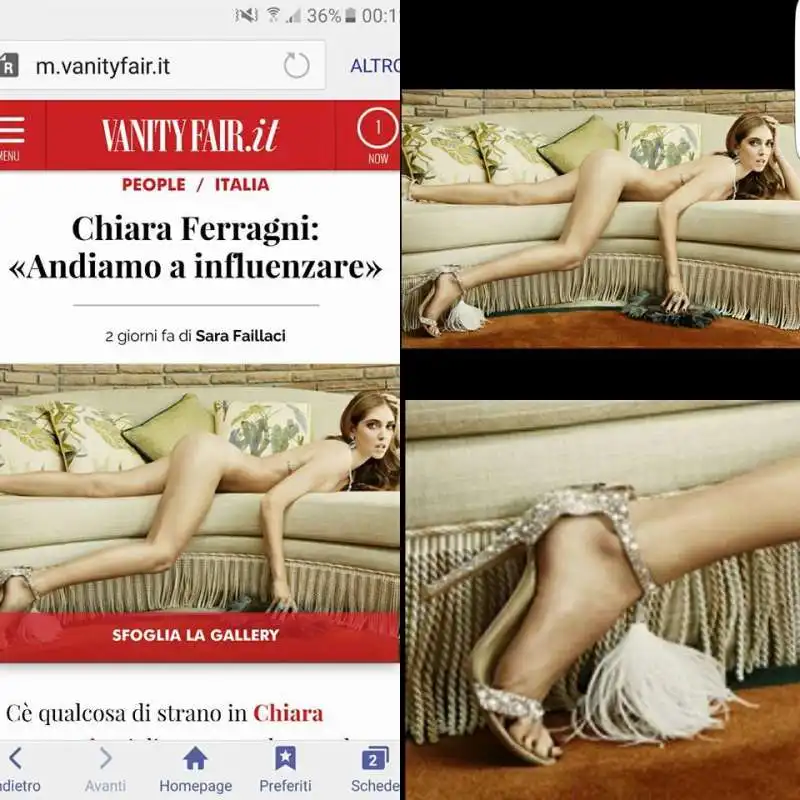 i piedi di chiara ferragni  3