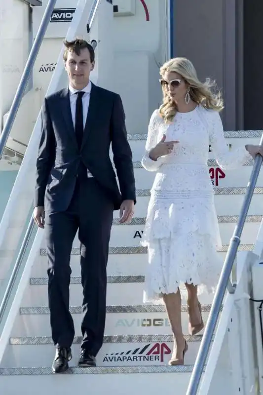 jared kushner e ivanka trump a roma