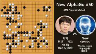 ke jie contro alphago