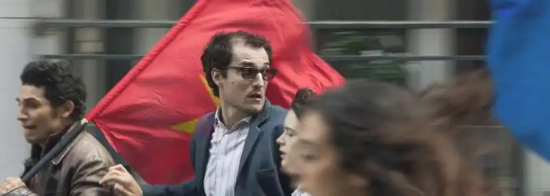 louis garrel come godard in le redoutable