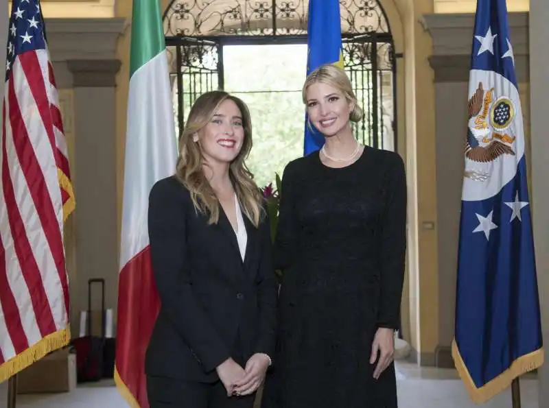 MARIA ELENA BOSCHI IVANKA TRUMP

