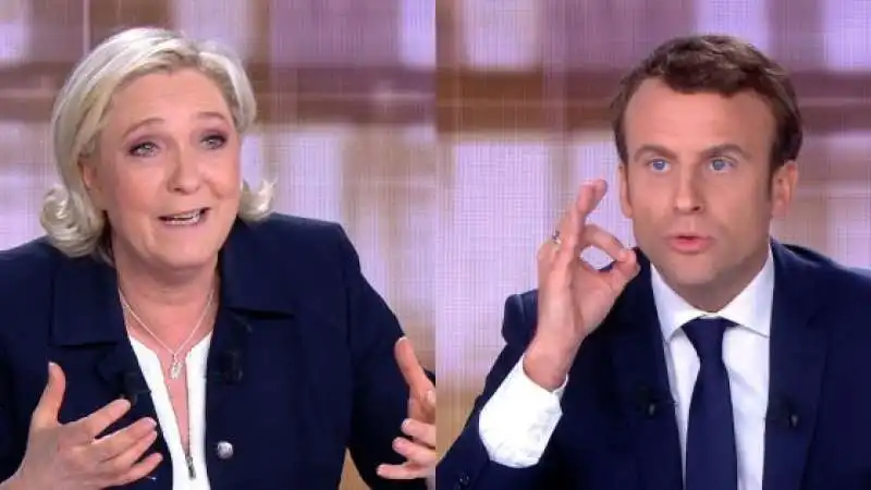 MARINE LE PEN MACRON