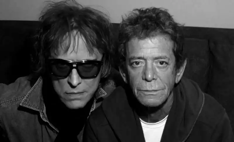 Mick Rock e Lou Reed(C)MickRock.