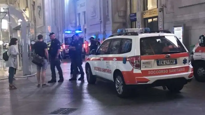 MILANO SOCCORSI IN STAZIONE