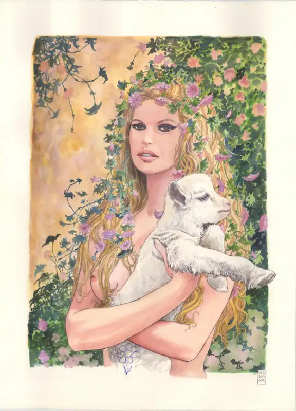 milo manara brigitte bardot