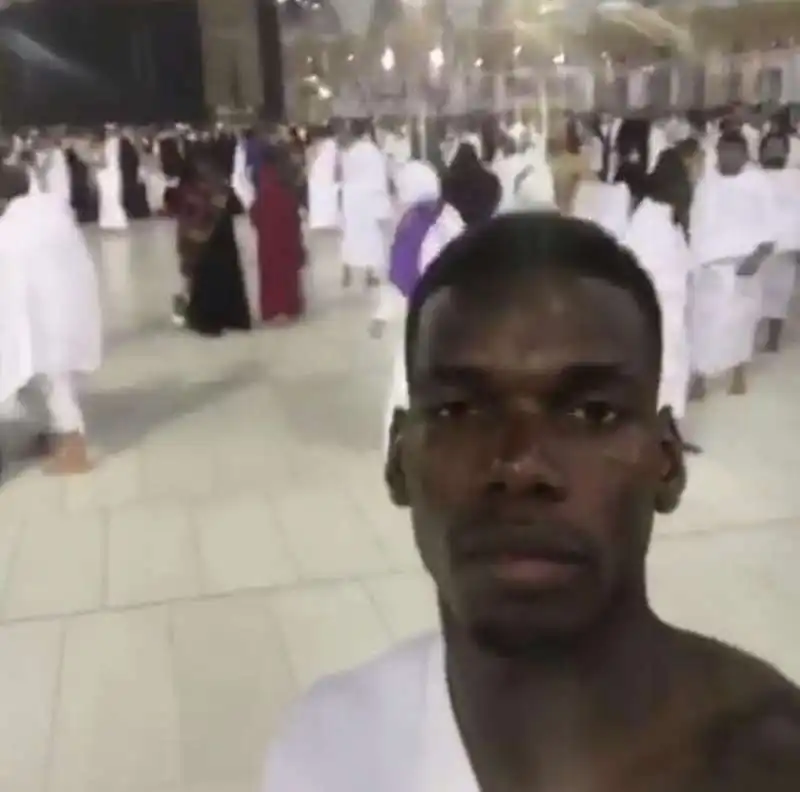 PAUL POGBA ALLA MECCA  