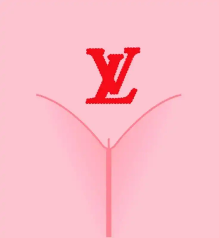 pubic hair louis vuitton