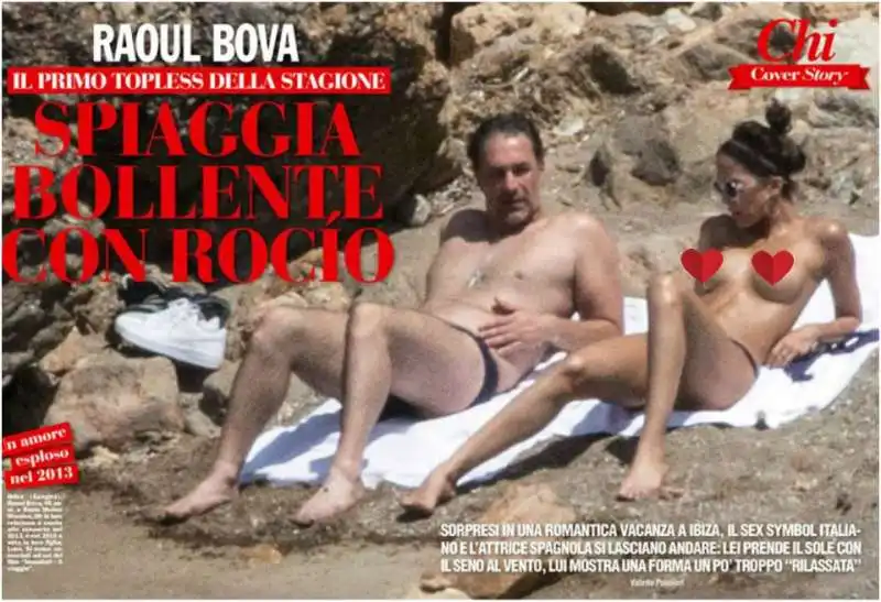 rocio morales e raoul bova da 'chi'  4