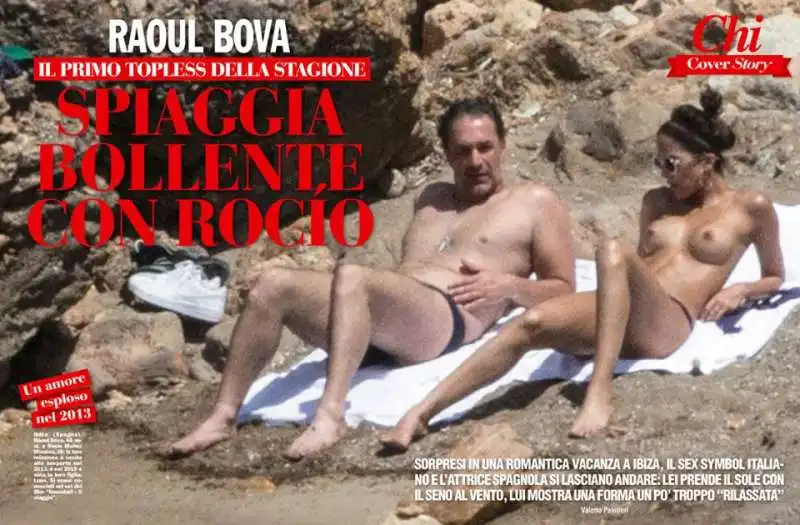 rocio morales e raoul bova da 'chi'  5