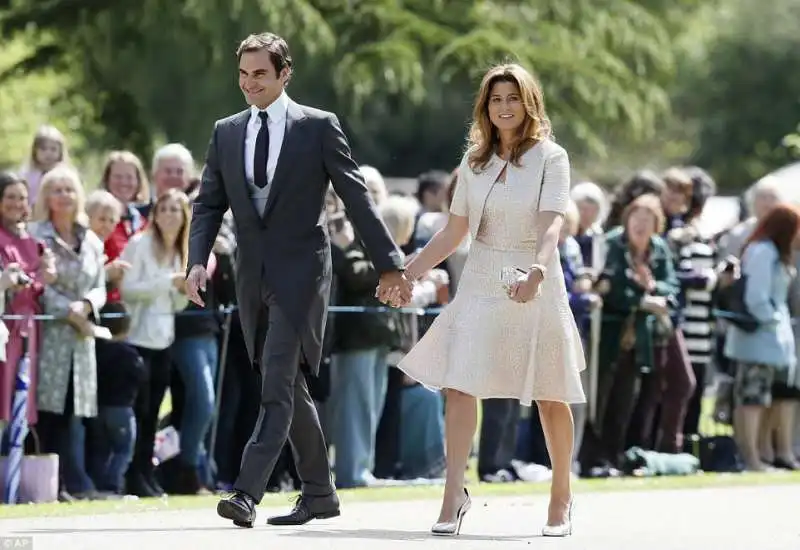 roger e mirka federer