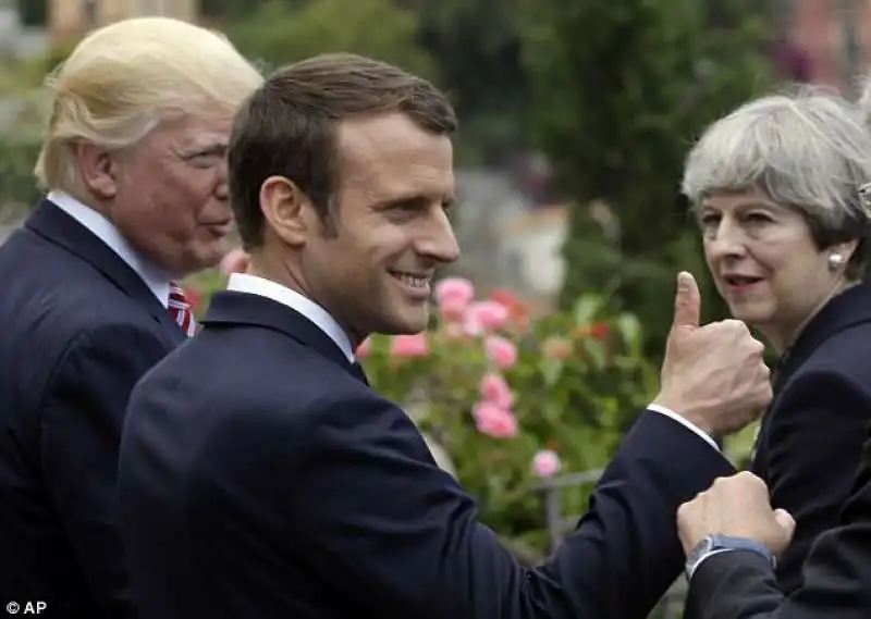 trump macron may