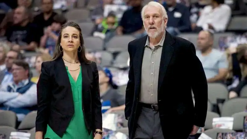 becky hammon con gregg popovich