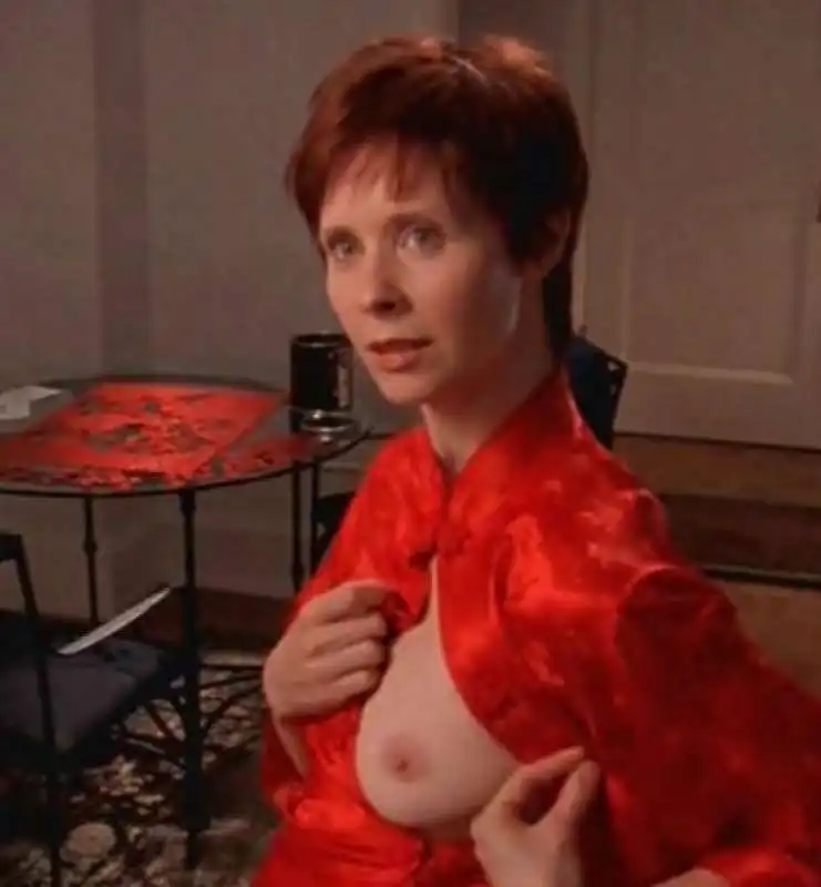 cynthia nixon in sex and the city 5