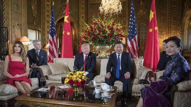 donald trump xi jinping mar a lago 1