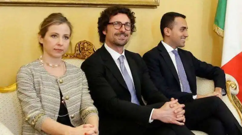 GIULIA GRILLO TONINELLI LUIGI DI MAIO