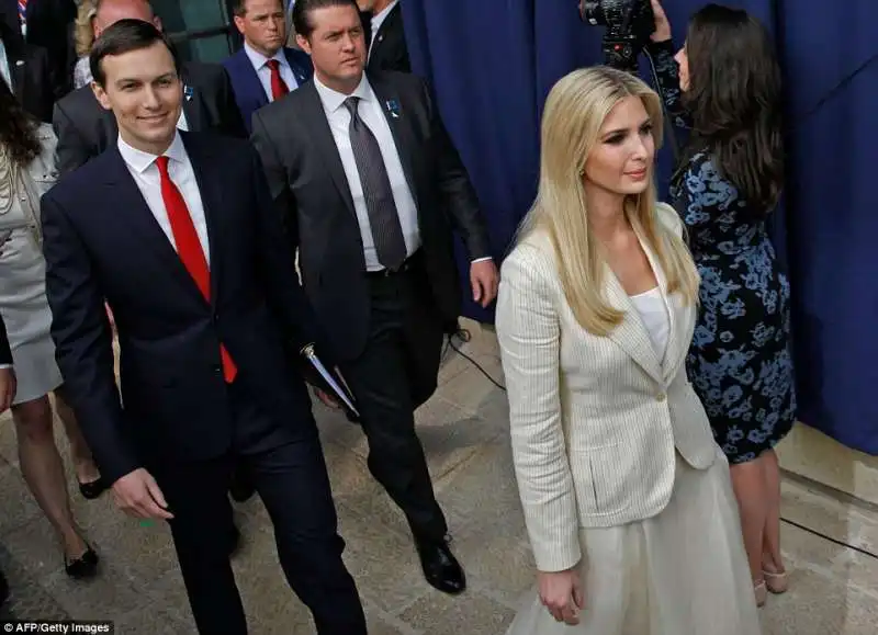 ivanka trump jared kushner inaugurano l ambasciata americana a gerusalemme