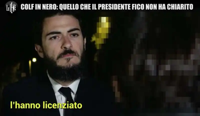 le iene e la colf in nero a casa di roberto fico  1