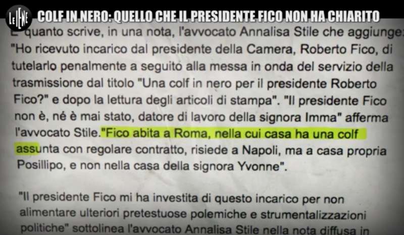 le iene e la colf in nero a casa di roberto fico 5