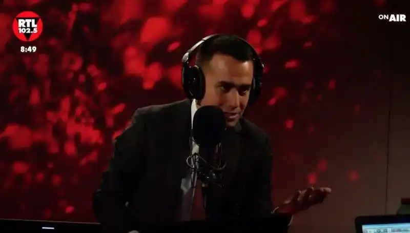 LUIGI DI MAIO RTL 