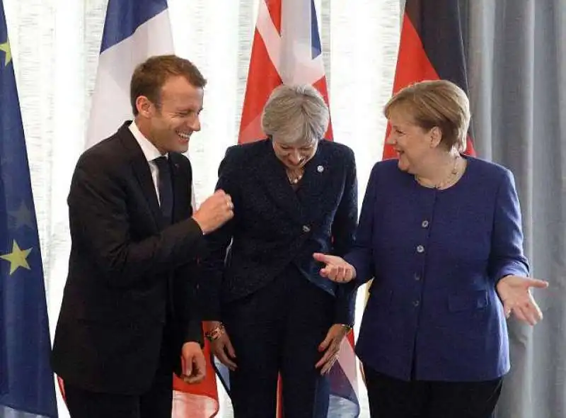 Macron May Merkel