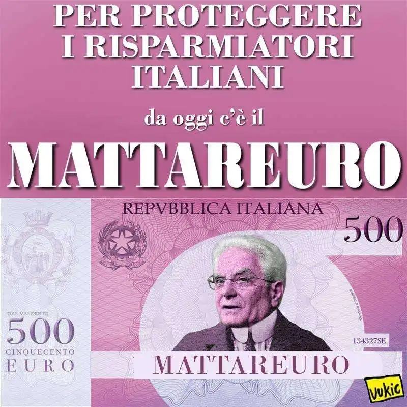 MATTARELLA EURO