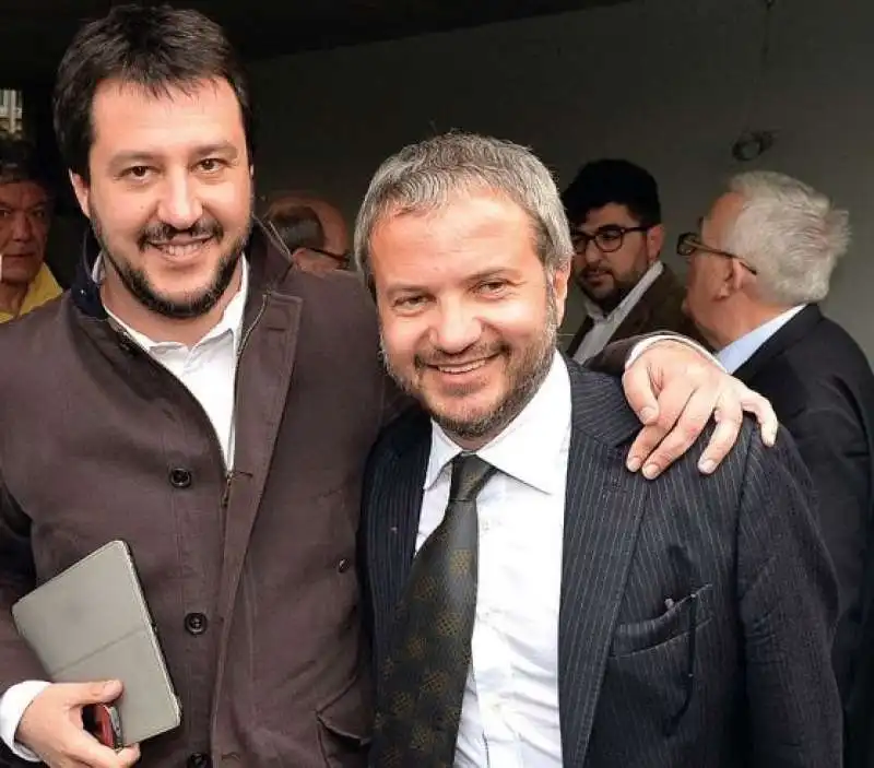 matteo salvini  claudio borghi