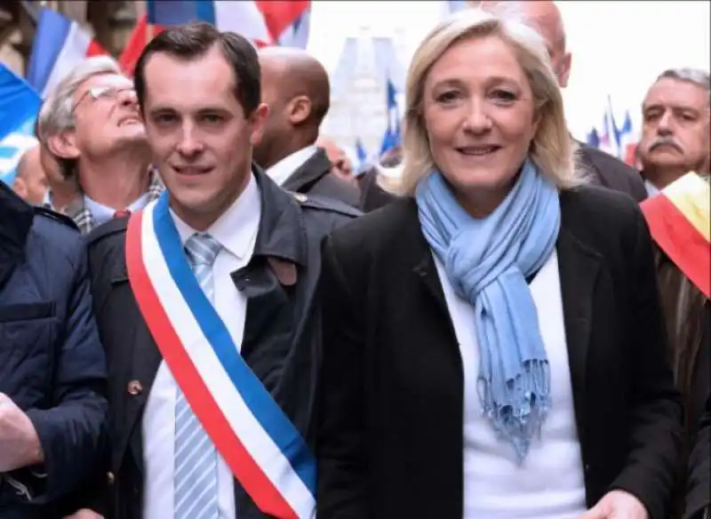 Nicolas Bay Marine Le Pen