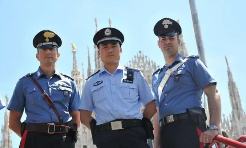 poliziotti cinesi in italia 5