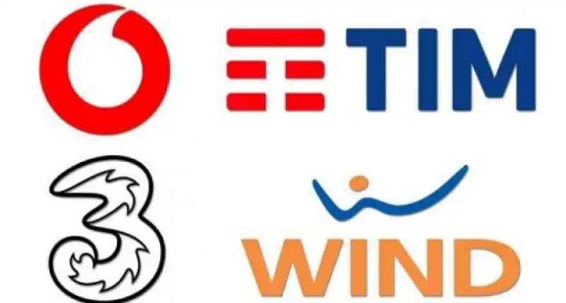 VODAFONE TIM TRE WIND