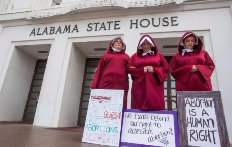 ALABAMA - MANIFESTAZIONE A DIFESA DELL ABORTO