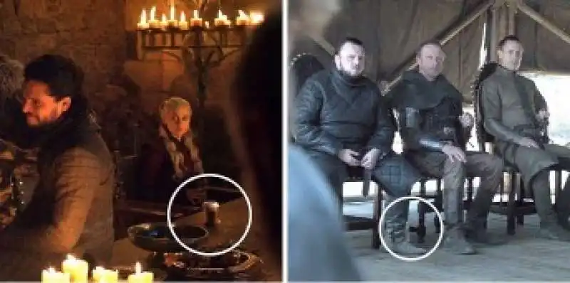 bottiglietta d'acqua in game of thrones 5