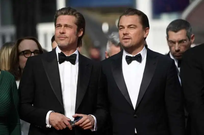 brad pitt e leonardo dicaprio sul red carpet di cannes 7