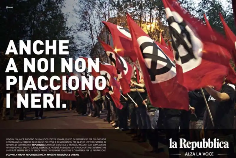 campagna pubblicitaria della nuova repubblica 1