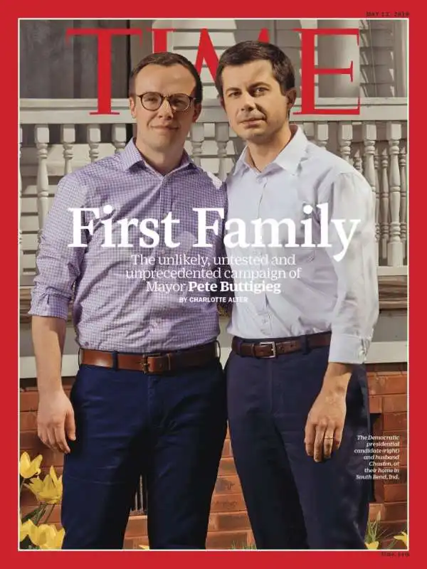 Chasten e Pete Buttigieg     