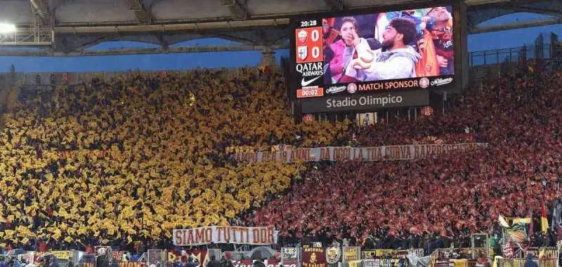 cuore di roma per daniele de rossi  foto  mezzelani gmt47