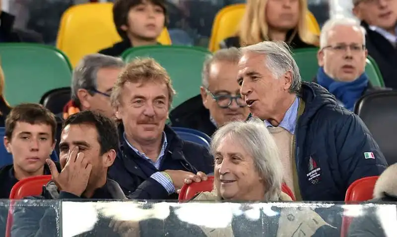 giovanni malagò e zibi boniek foto  mezzelani gmt