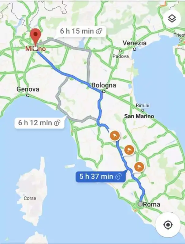 gli autovelox su google maps 1