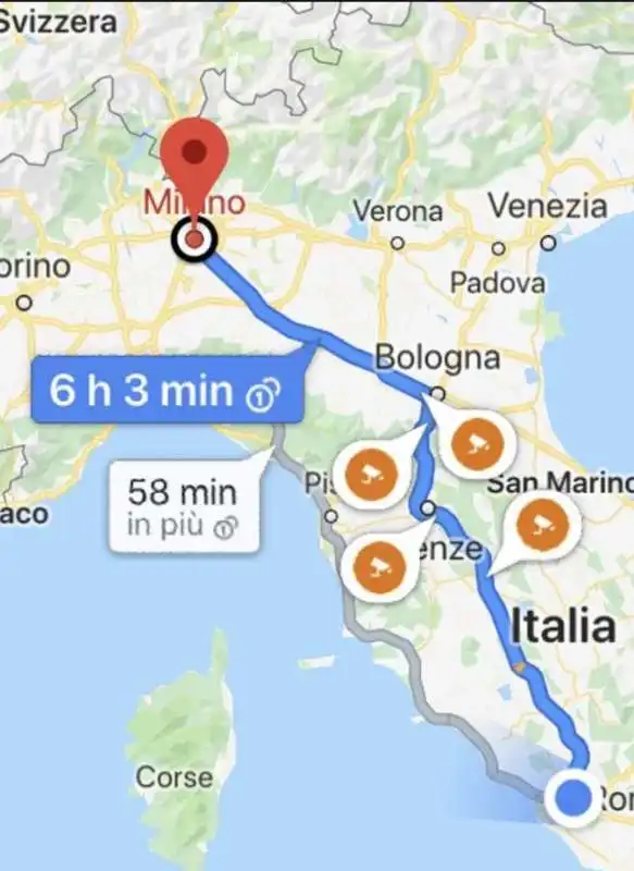 gli autovelox su google maps