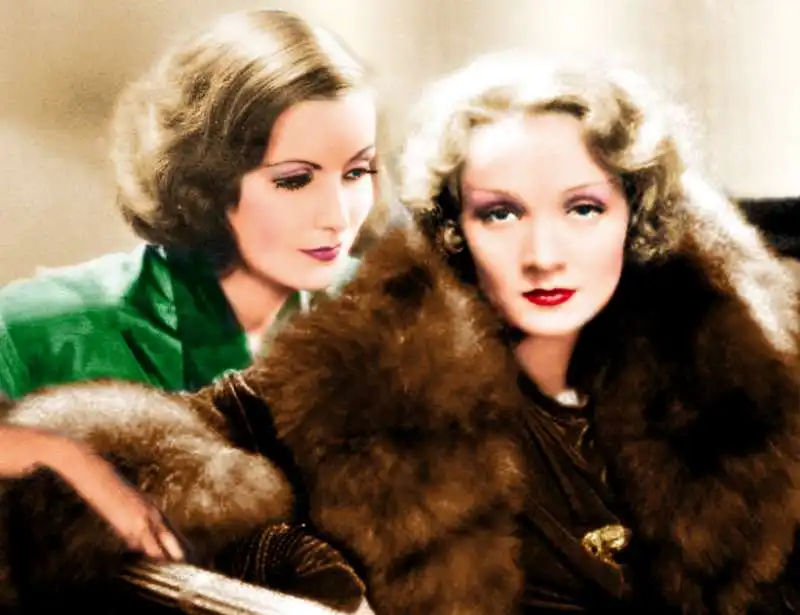 greta garbo  marlene dietrich  1