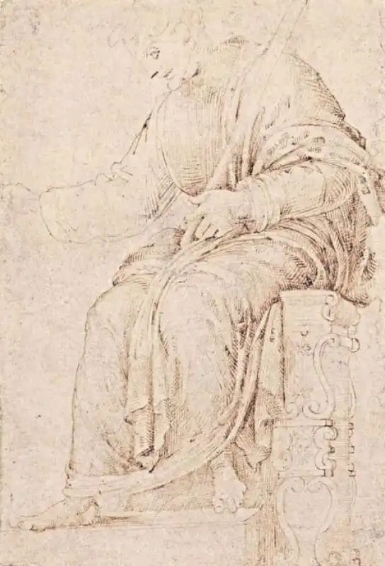 il disegno attribuito a michelangelo