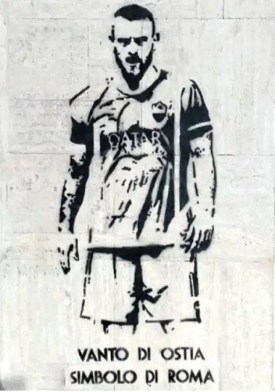 IL MURALE DI DANIELE DE ROSSI