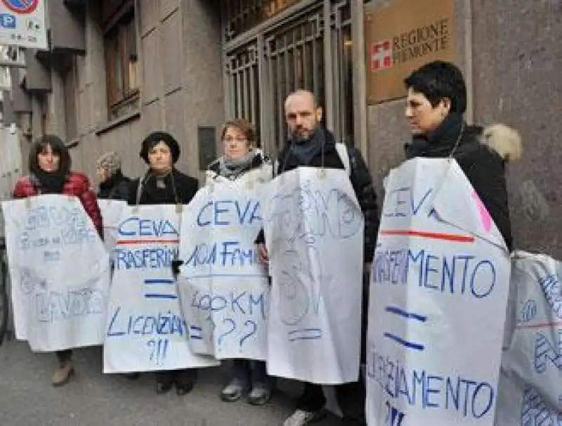 LE PROTESTE A CEVA LOGISTIC ITALIA   