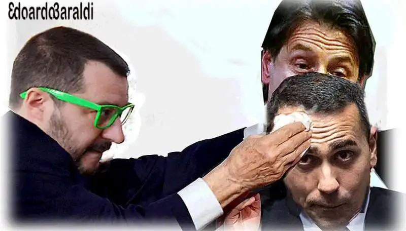 luigi di maio matteo salvini giuseppe conte