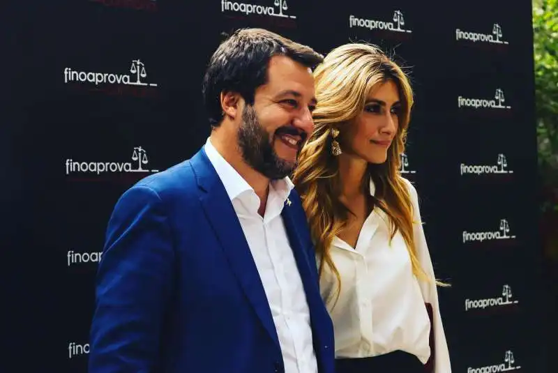 matteo salvini annalisa chirico  