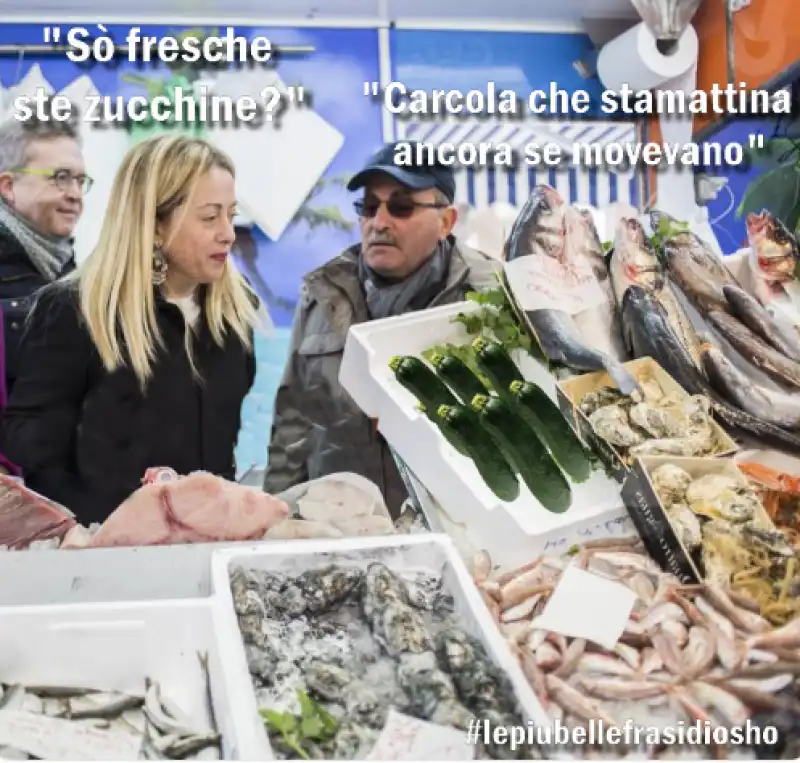 meloni zucchine di mare osho